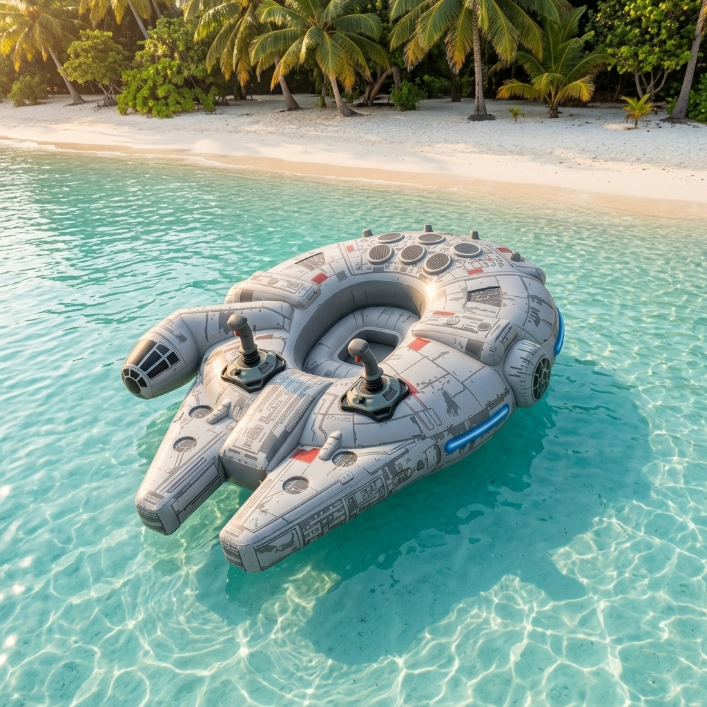 Falcon float